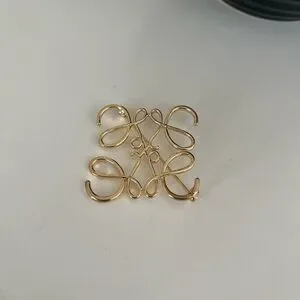 Gold Luxury Brooch